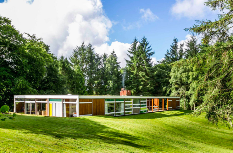 Peter Womersley’s Klein House in the Scottish Borders Modern House