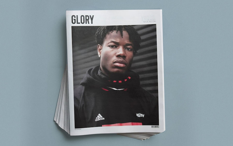 Glory Manchester United photography newspaper