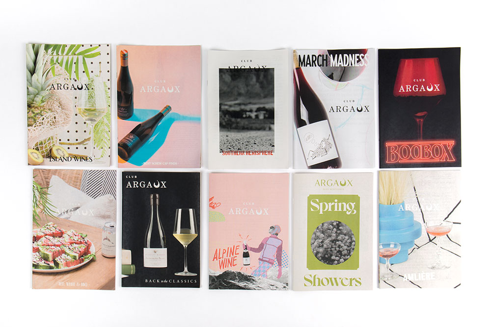 How Argaux makes wine catalogues their customers want to collect