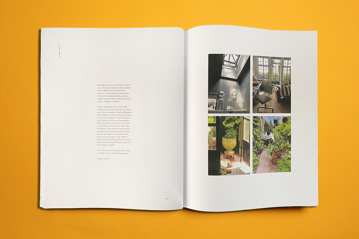 The Meaning of Home lockdown photography zine