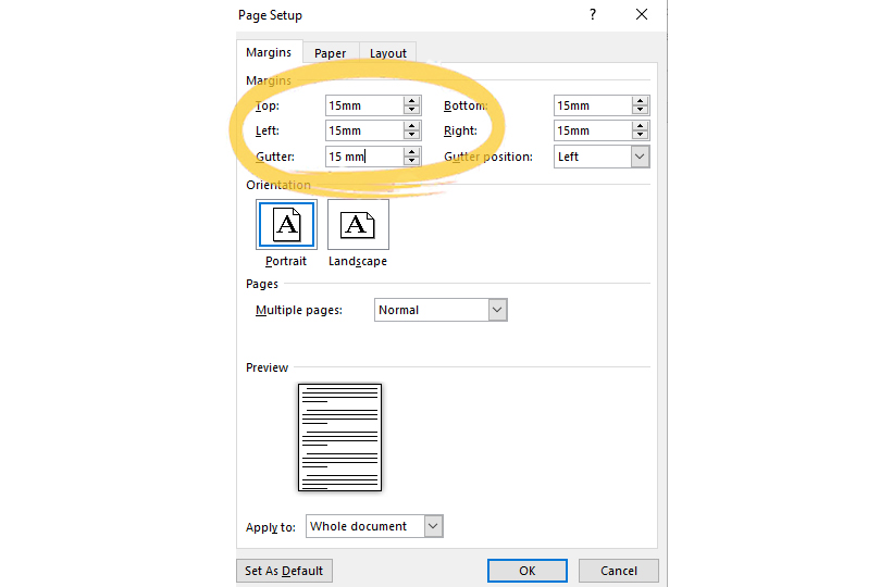 Step-by-step guide to setting up a newspaper template in Word for PC
