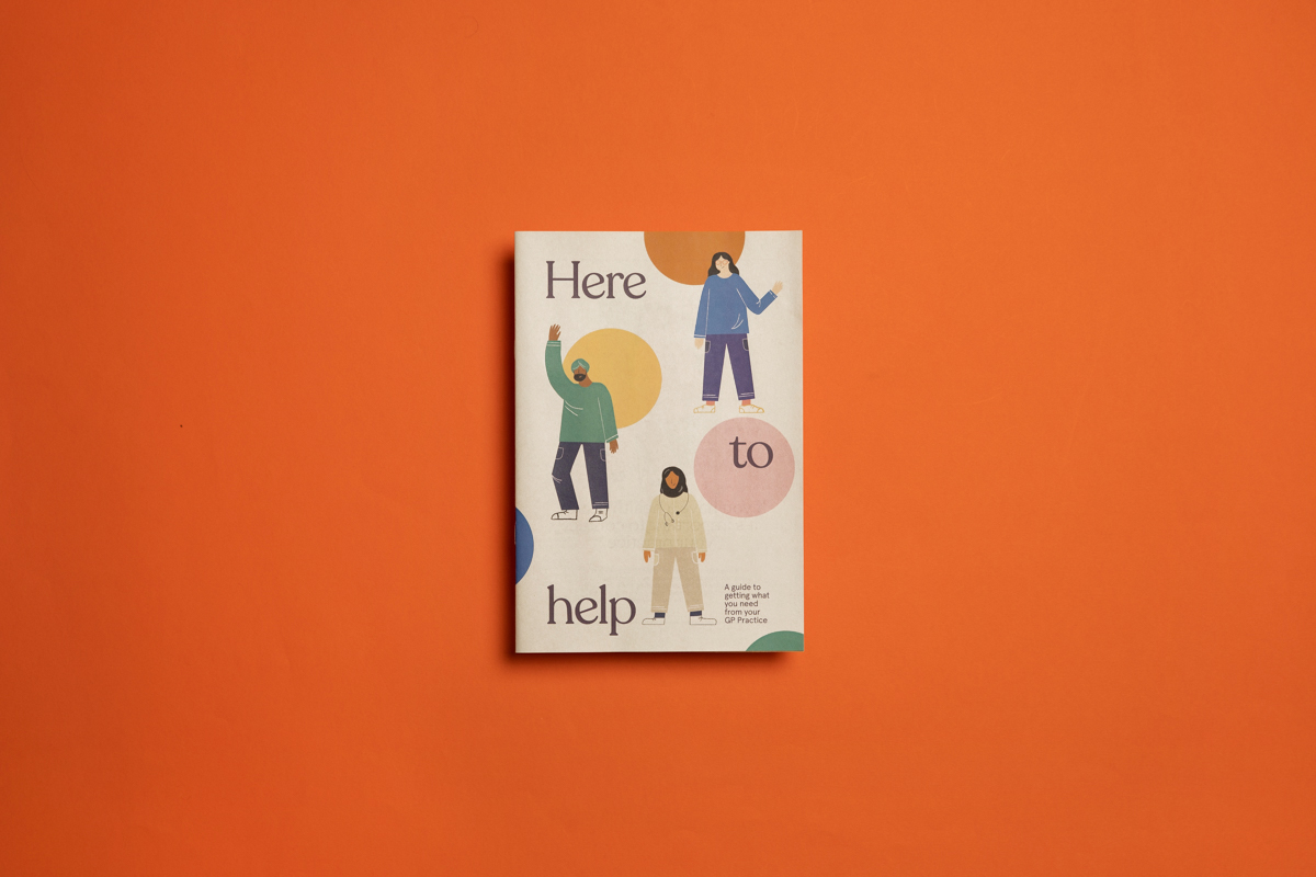 Here to Help is a friendly guide to getting what you need from your GP practice. Commissioned by the University of St Andrews and NHS Fife, printed by Newspaper Club.