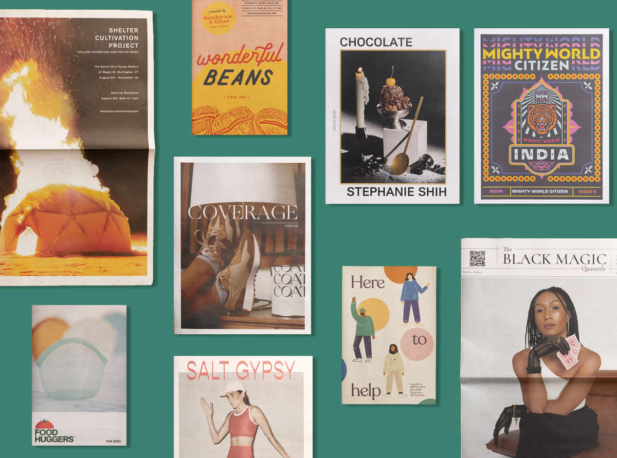 Hot off the press! 9 print projects to inspire you in October, printed by Newspaper Club