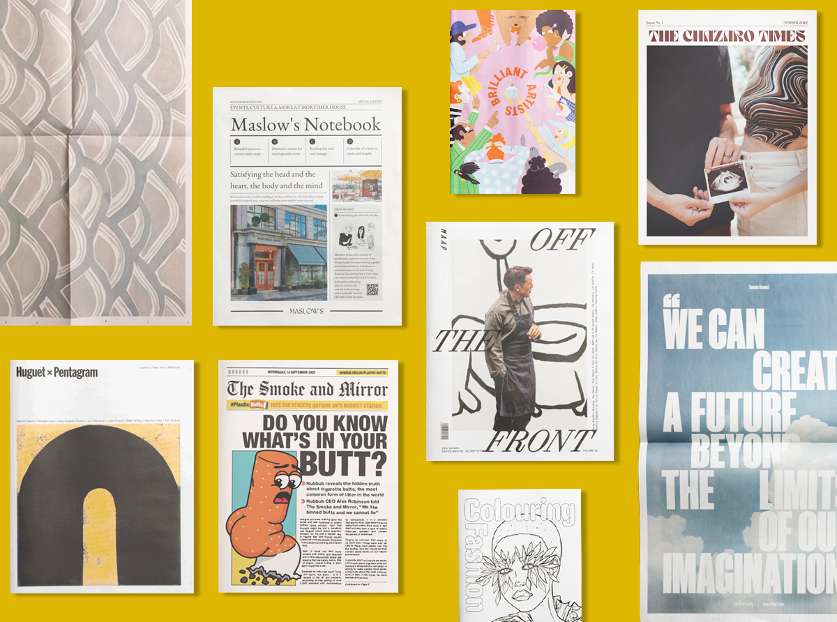 Print your own newspaper - 9 inspiring newspaper designs from Newspaper Club