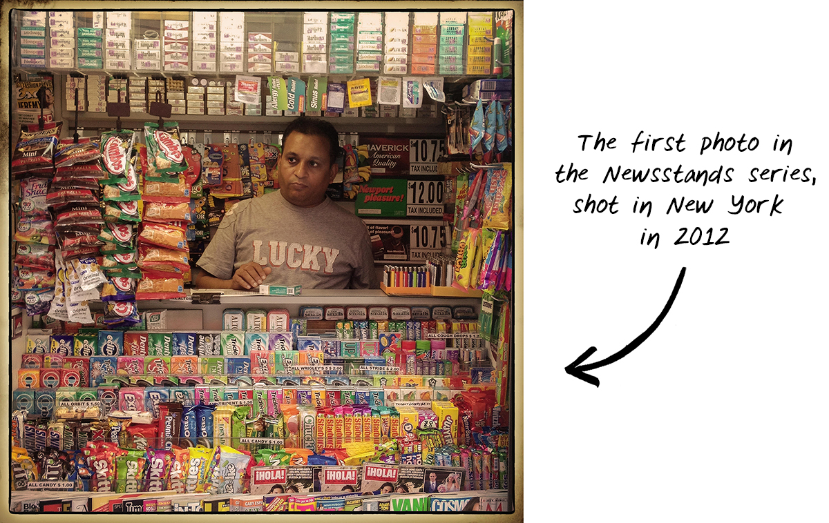 Interview with Trevor Traynor - Meet the photographer documenting 100 newsstands around the world