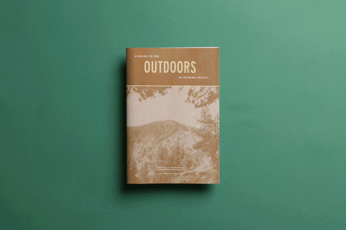 Cuyama-Buckthorn-Guide-to-the-Outdoors-newspaper. Printed by Newspaper Club.