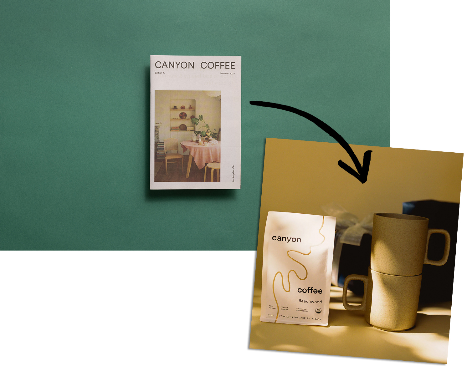 Canyon coffee newspaper zine