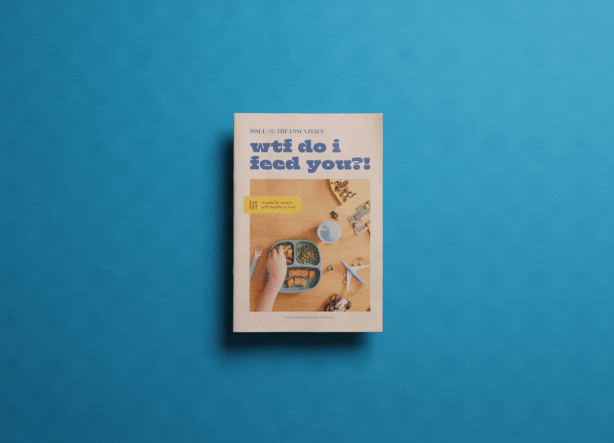 WTF Do I Feed You?! by Katie Needs and Edward Coombe, printed by Newspaper Club
