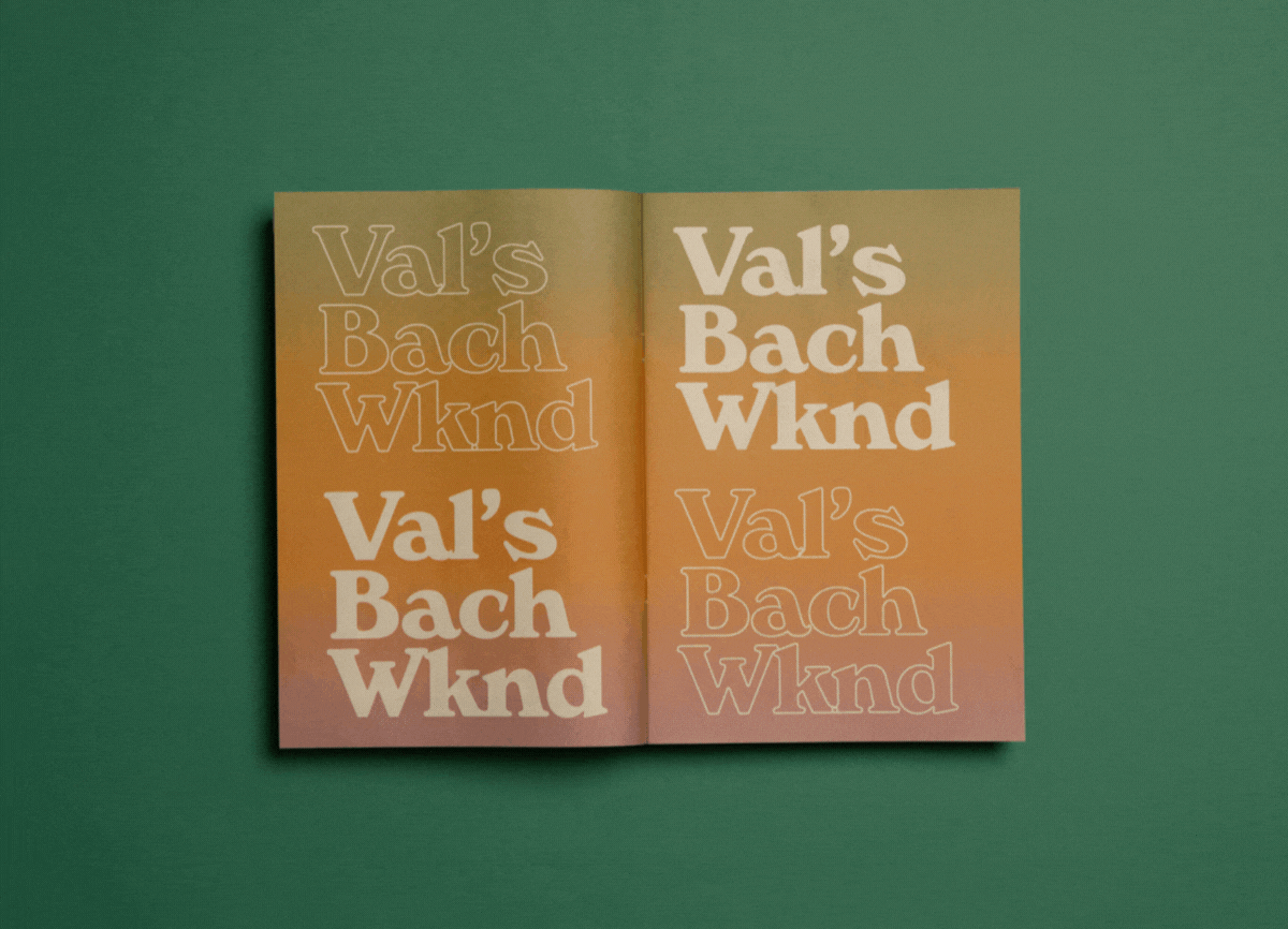 Val's Bach printed by Newspaper Club